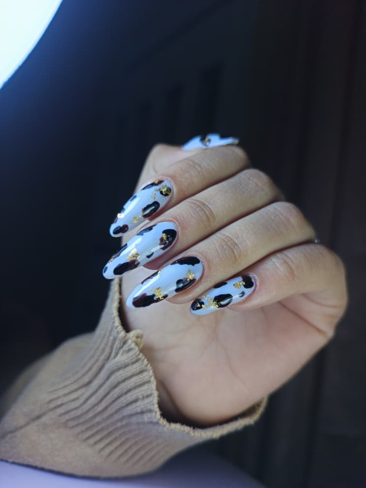 Manicura animal print